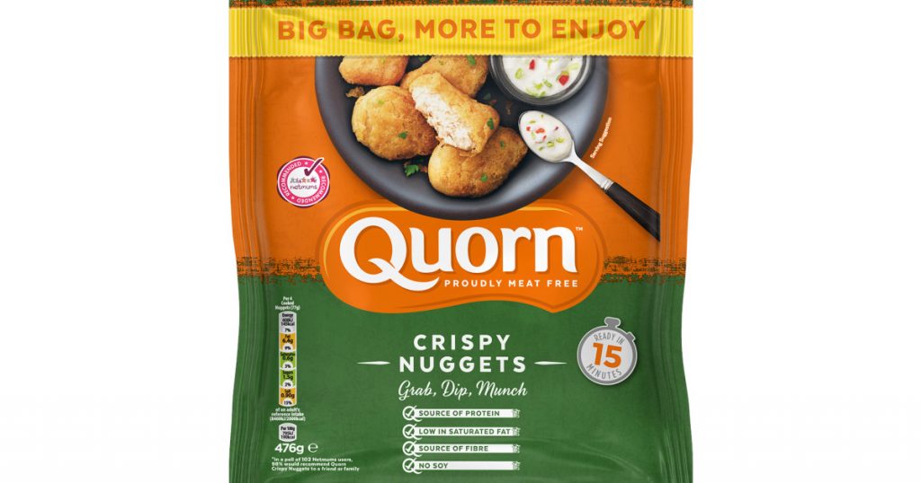 Quorn Frozen Crispy Nuggets 300g – L'Organic – لو أورجانيك